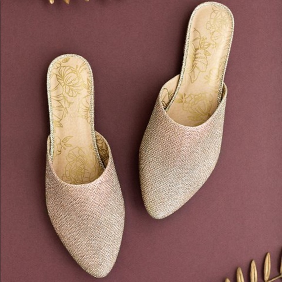 Joyfolie Shoes - Joyfolie Audra Flat in Gold